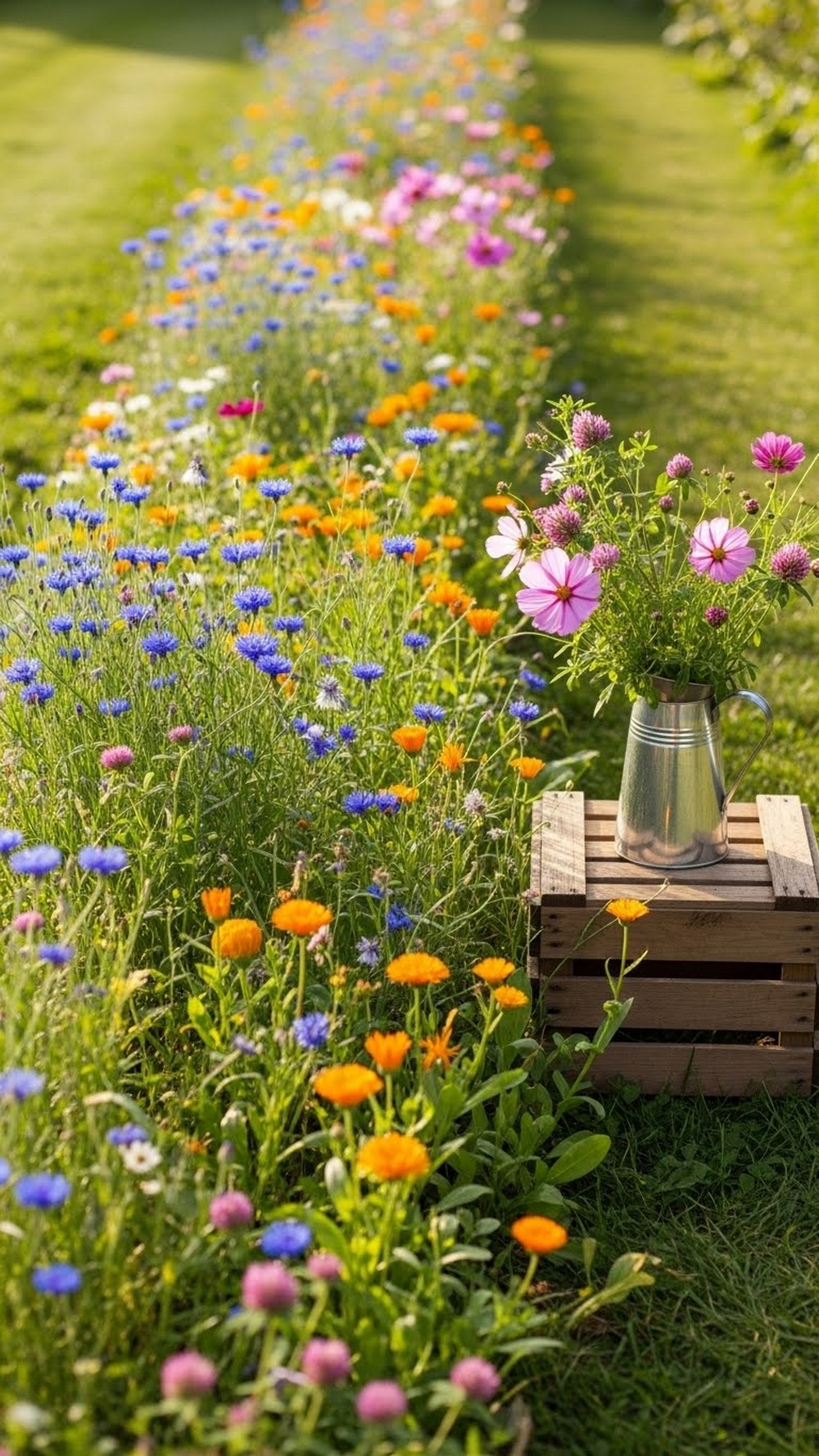 Children’s Wildflower Picking Strip
