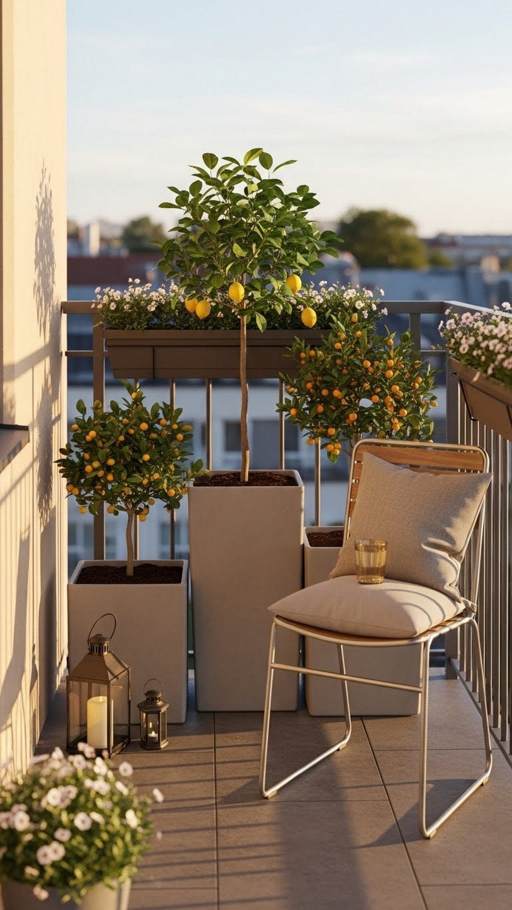 Compact Balcony Citrus Cluster