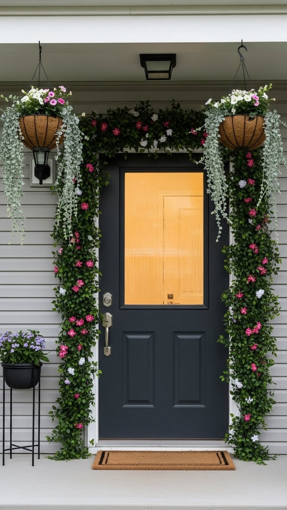 Staggered Basket Heights By The Door