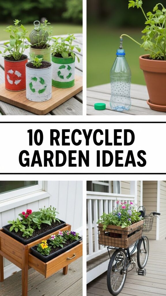 Garden Recycled Garden ideas