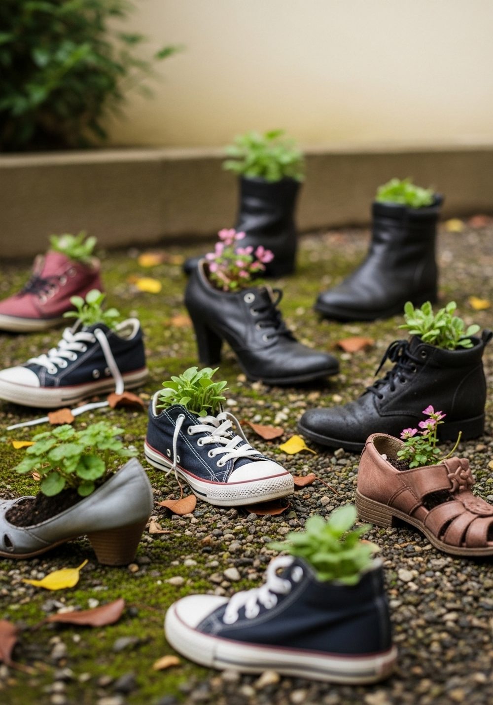 Build A “Lost Shoe” Mini Garden Collection