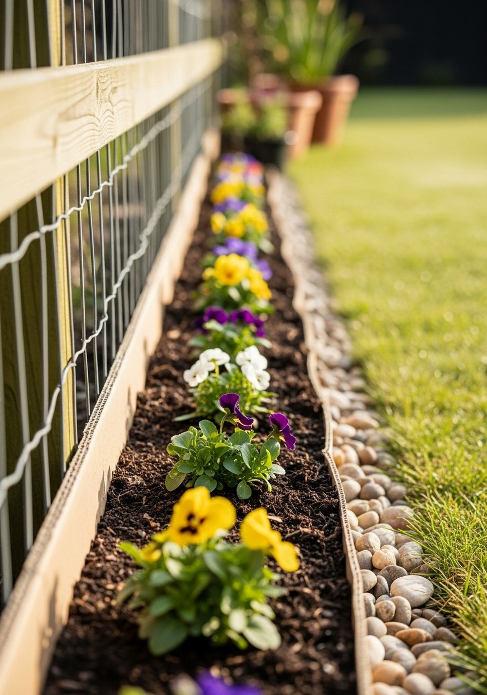 Mark Out A No-Dig Flower Strip