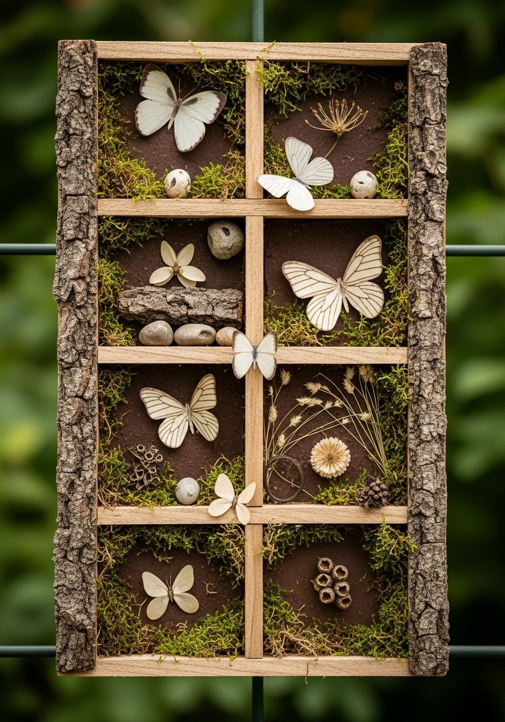Pallet Butterfly Shadow Box Art