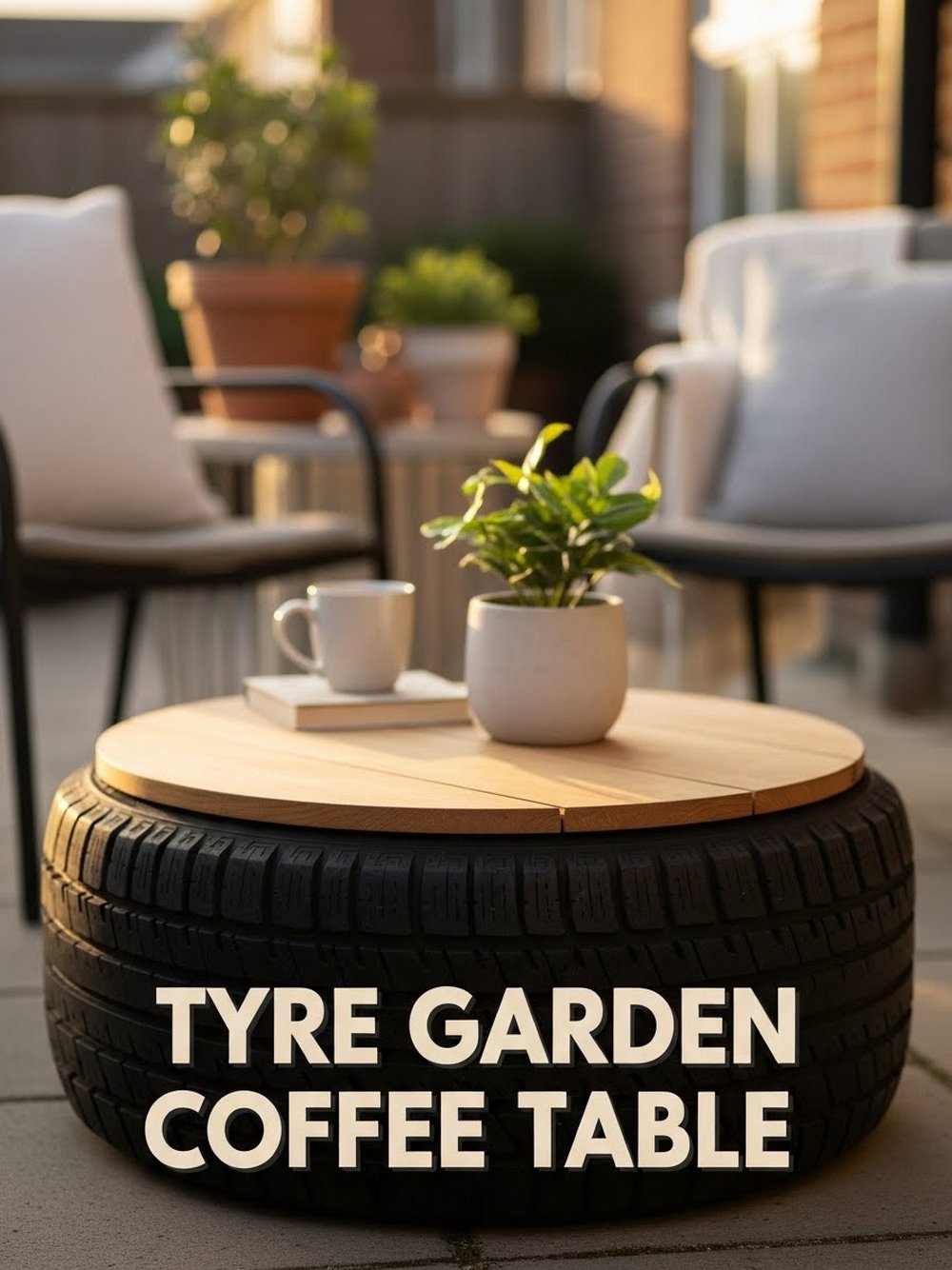 Tyre Garden Coffee Table