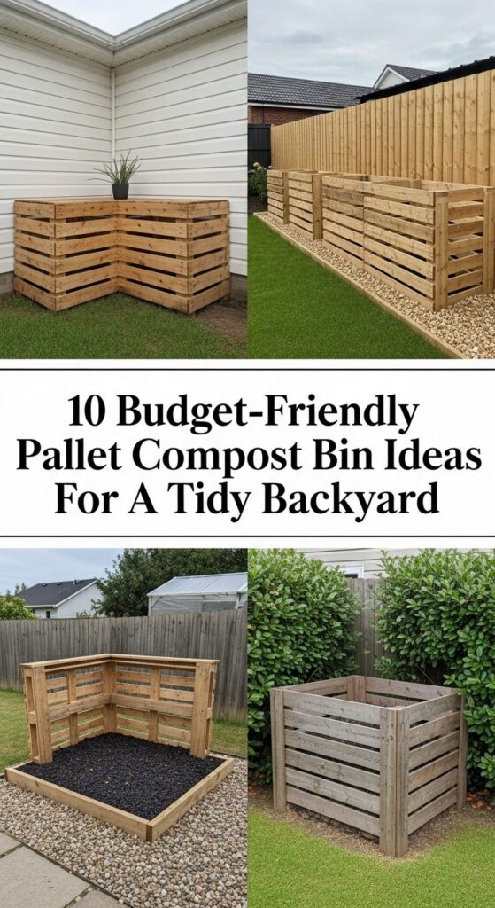 Budget-Friendly Pallet Compost Bin Ideas For A Tidy Backyard