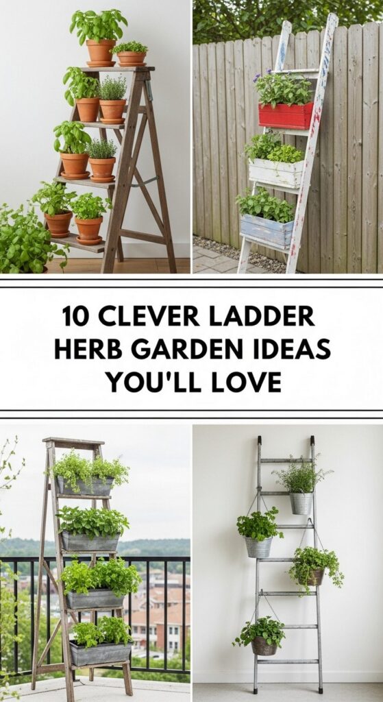 Clever Ladder Herb Garden Ideas You’ll Love