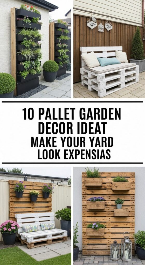 Pallet Garden Decor Ideas That Make Your Yard Look Expensive