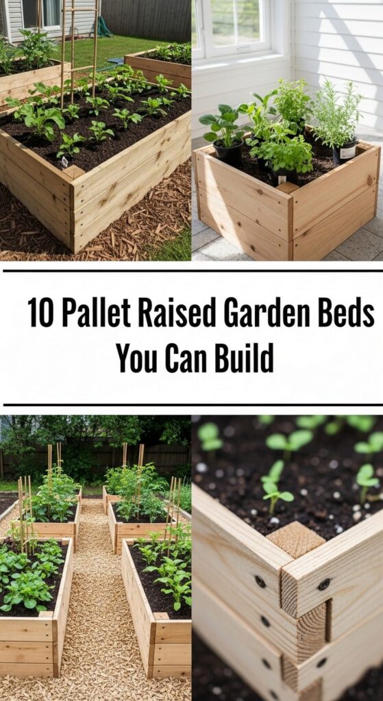 Pallet Raised Garden Beds You Can Build