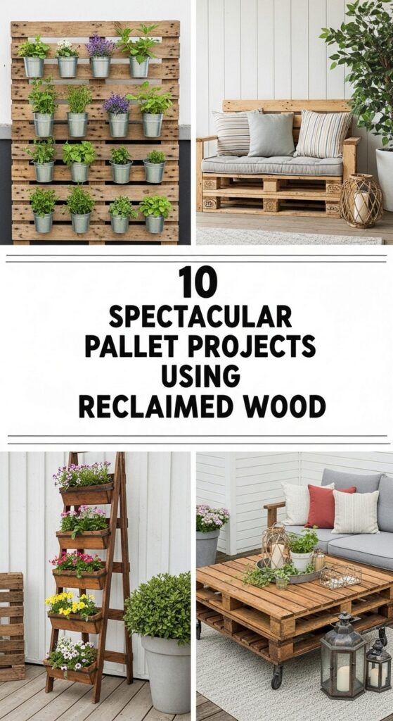 Spectacular Pallet Garden Projects Using Reclaimed Wood