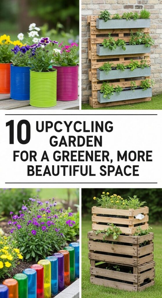 Upcycling Garden Ideas For A Greener, More Beautiful Space