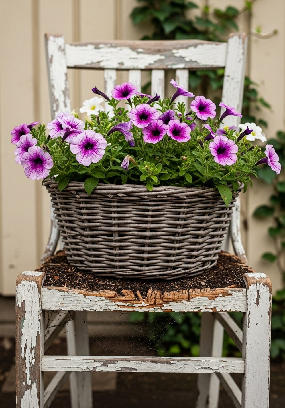 Broken Chair Flower Throne