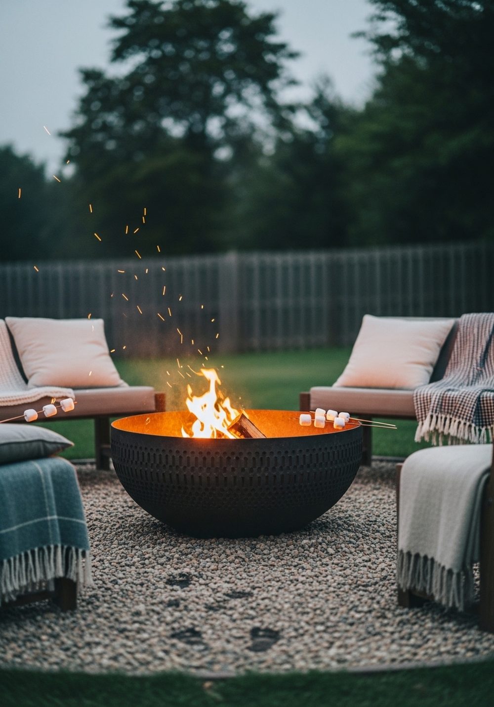 Design A Cozy Fire Pit Conversation Area