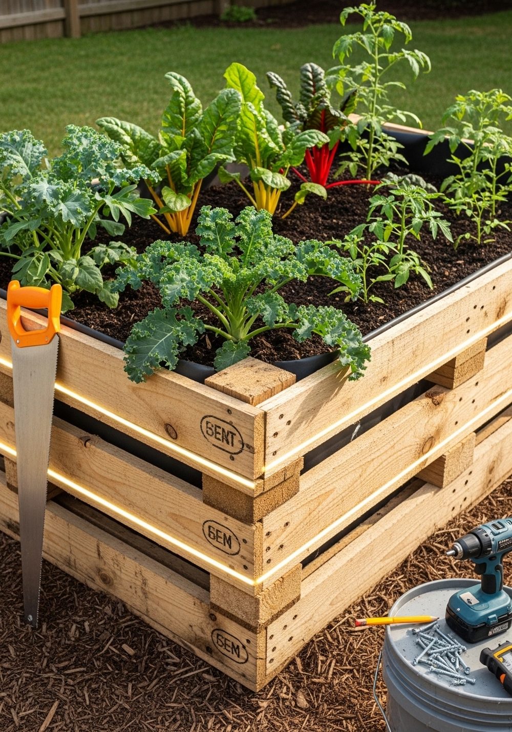 Double-Pallet Deep Root Bed