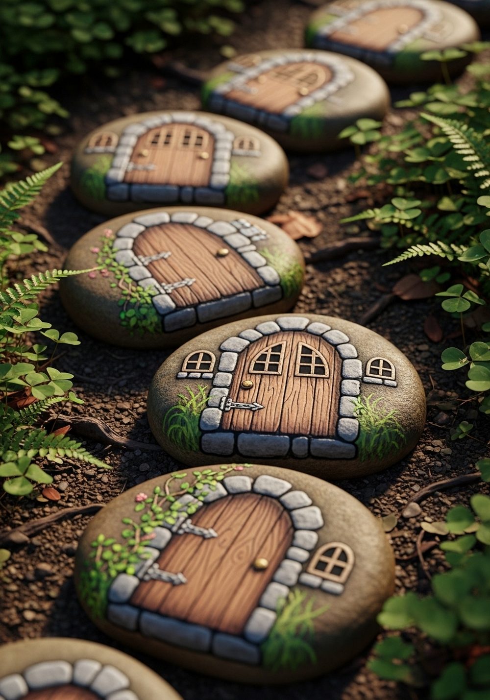 Fairy Door Stepping Stones