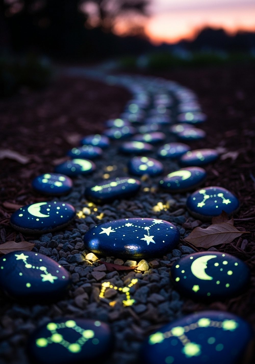 Glow-In-The-Dark Starry Path