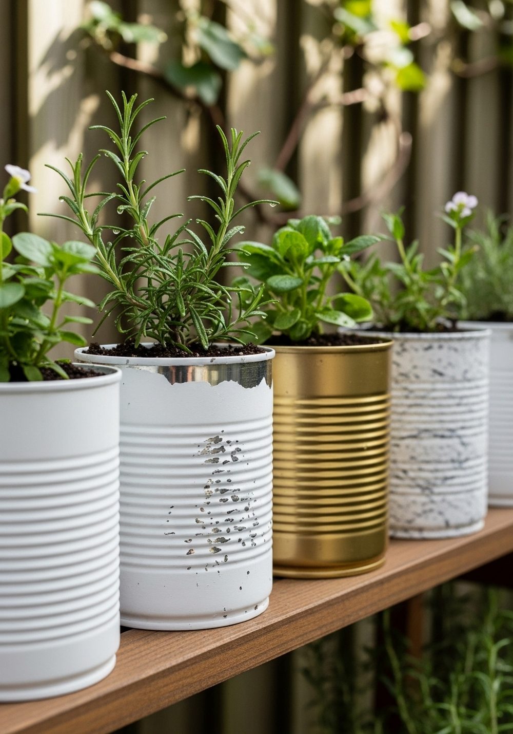 Luxe-Look Tin Can Planter Collection