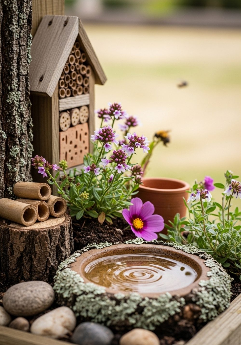 Make A Mini Wildlife-Friendly Corner