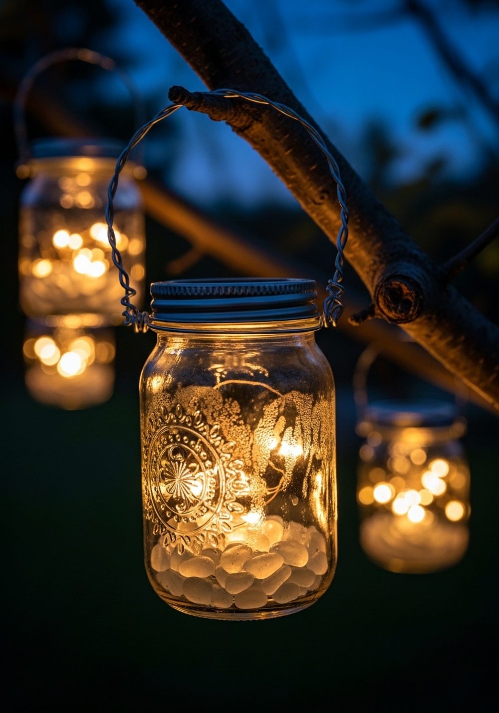 Mason Jar Solar Lanterns