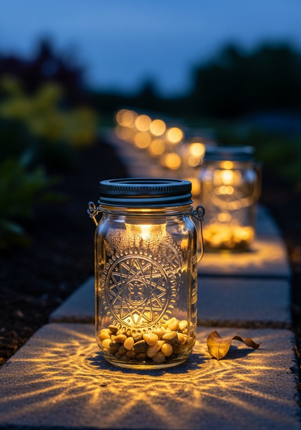 Mason Jar Solar Lanterns
