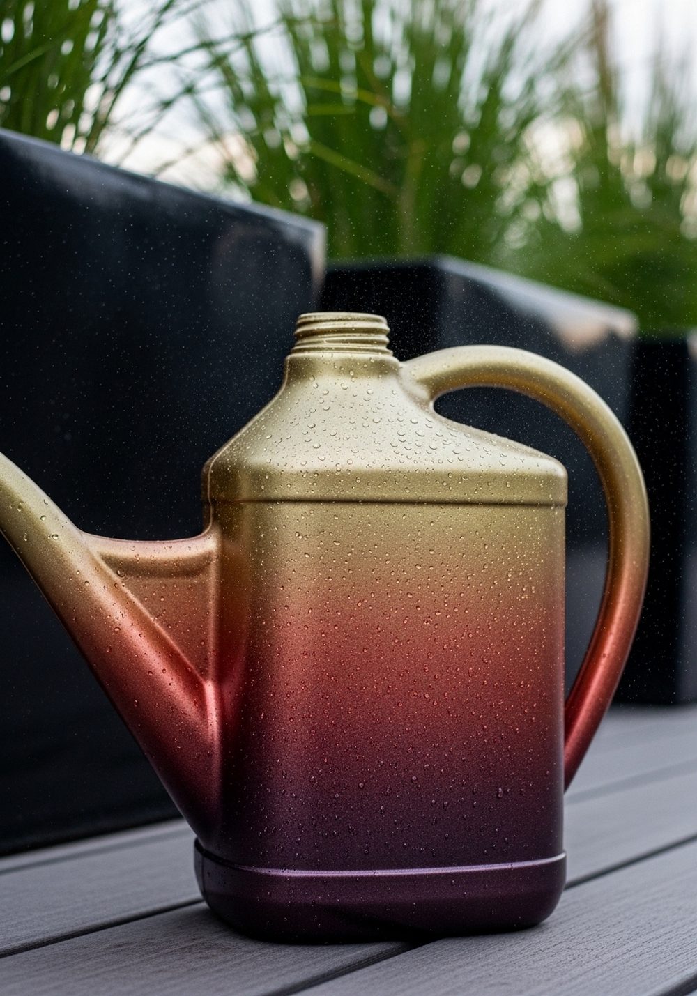 Metallic Ombre Milk Jug Watering Can