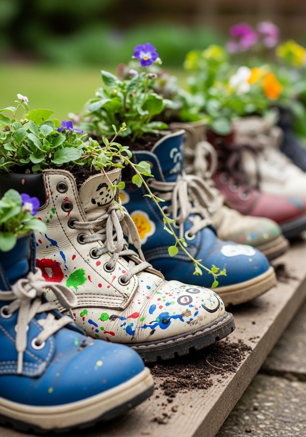 Old Boot Planter Parade