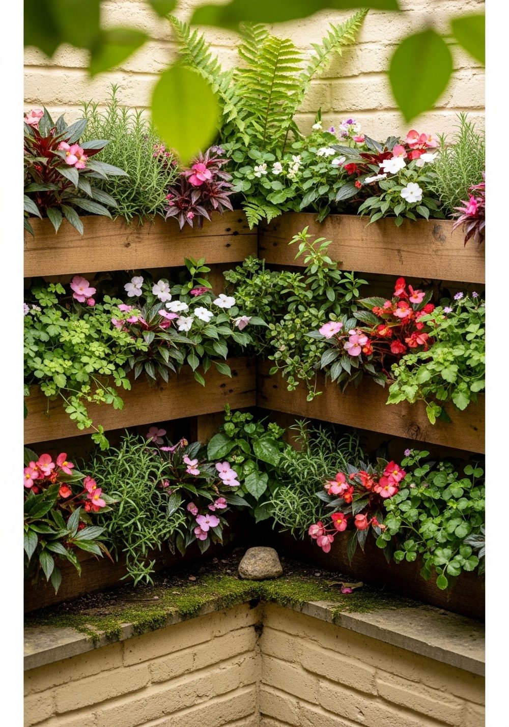Pallet Corner Bed To Soften Hard Edges