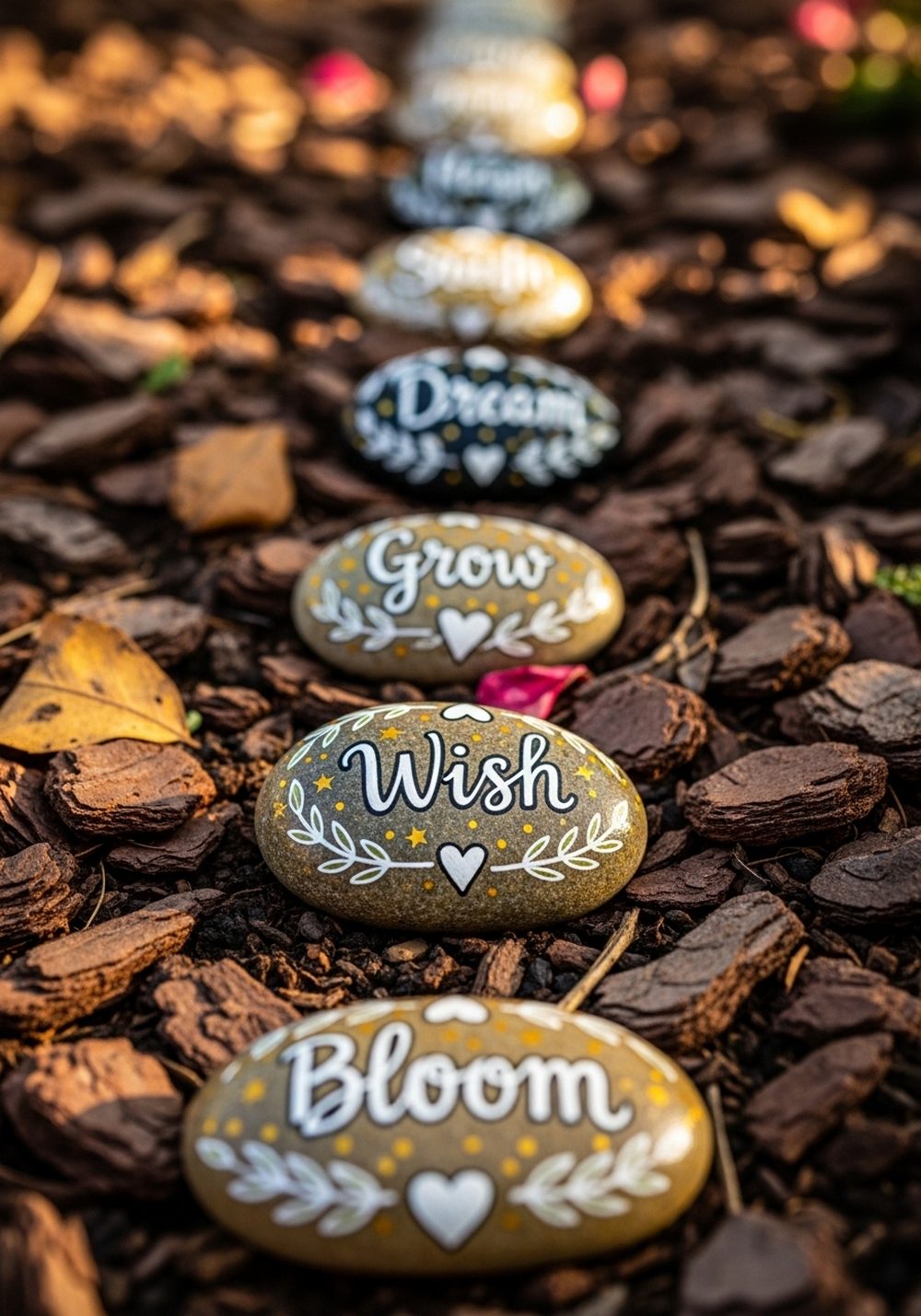 Secret Garden Word Stones