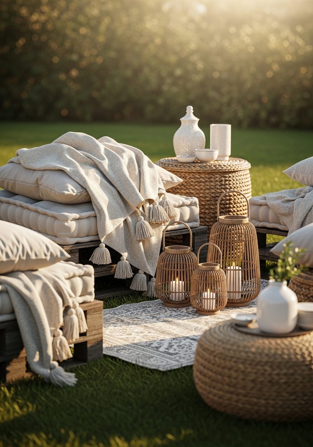 Style A Resort-Inspired Lounge Corner