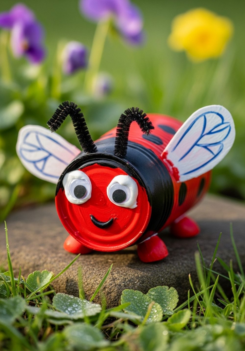 Tin Can Garden Creatures