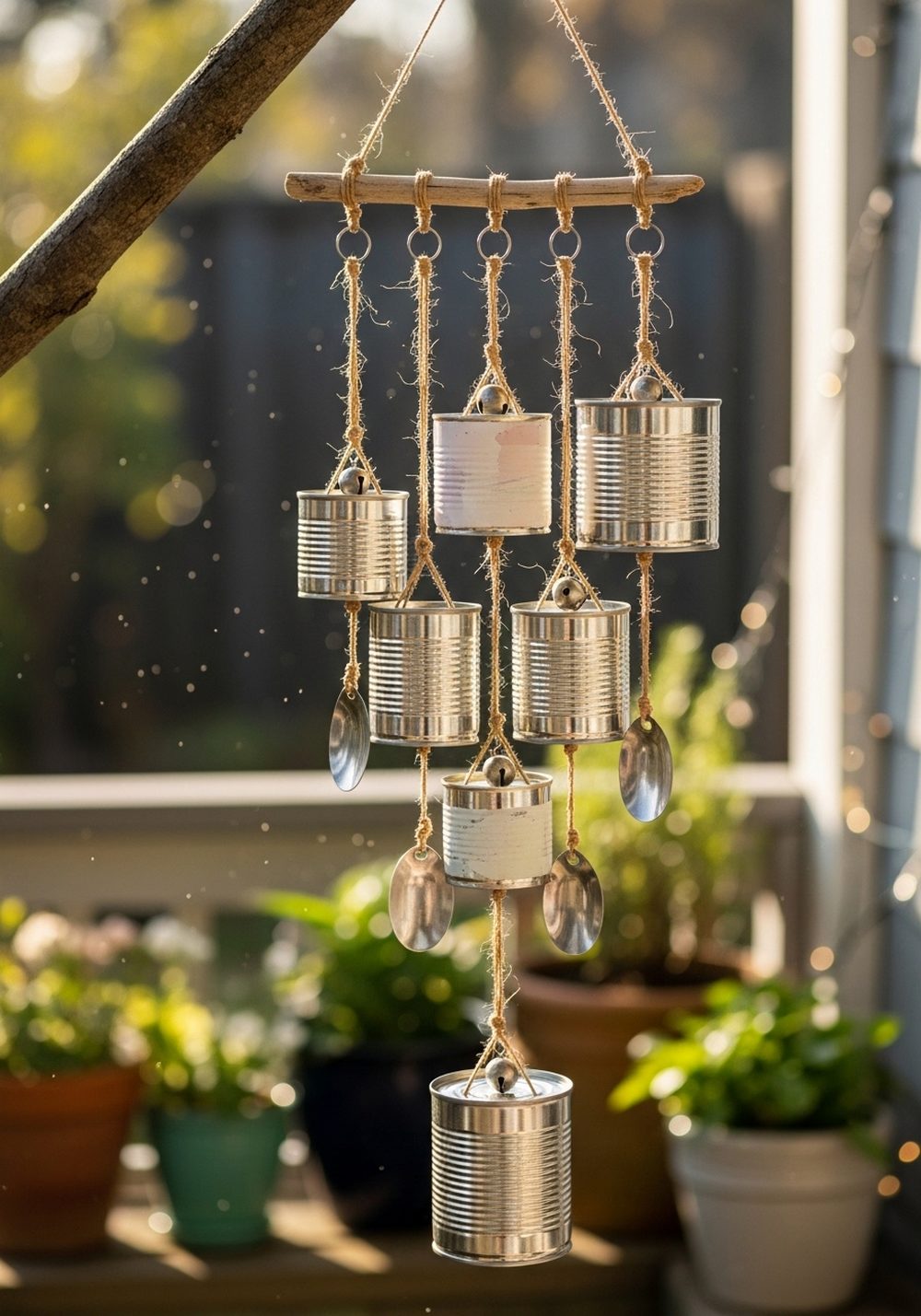 Tin Can Wind Chime Orchestra