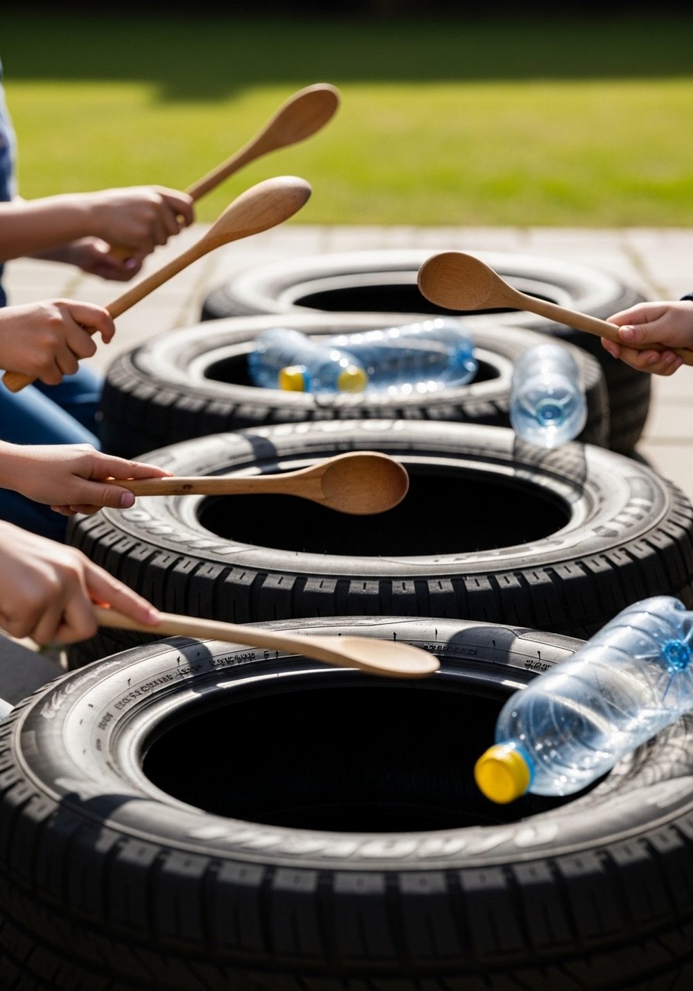 Tire Drum Music Circle