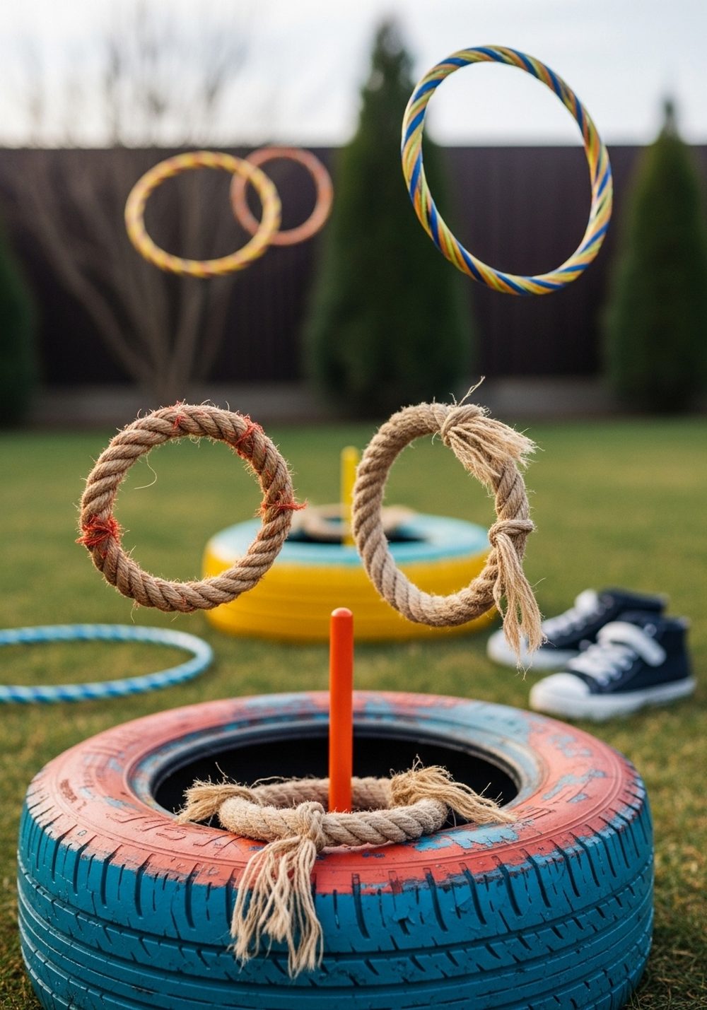 Tire Ring Toss Carnival
