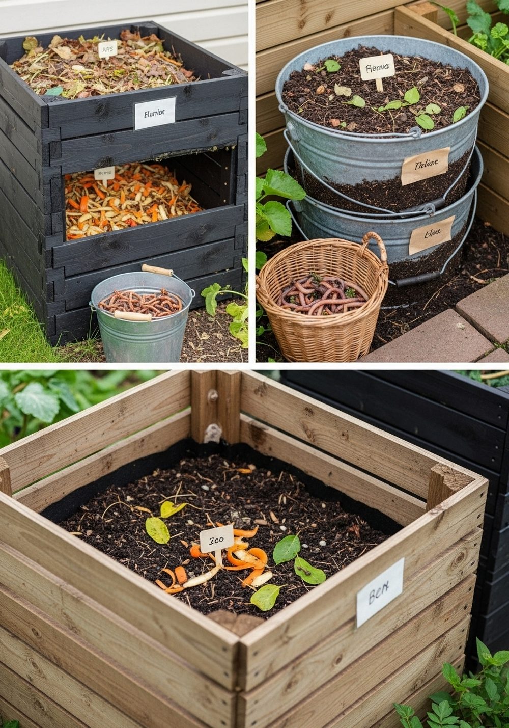 Turn Kitchen Scraps Into A Stylish Compost Corner