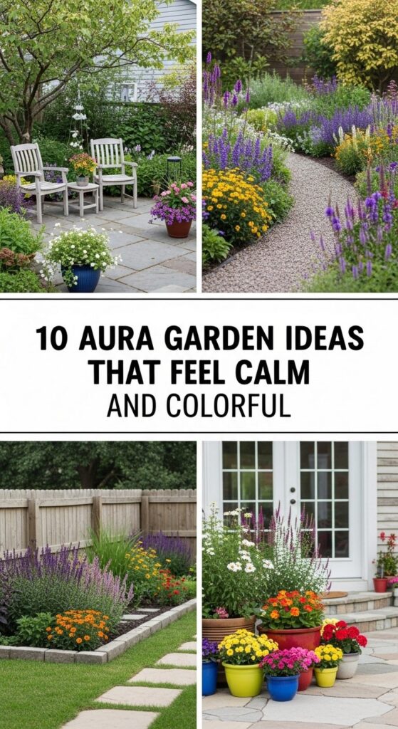 Aura Garden Ideas That Feel Calm and Colorful