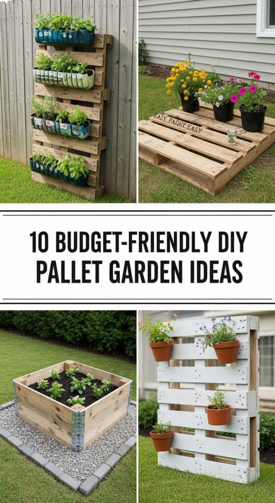 Budget-Friendly DIY Pallet Garden Ideas