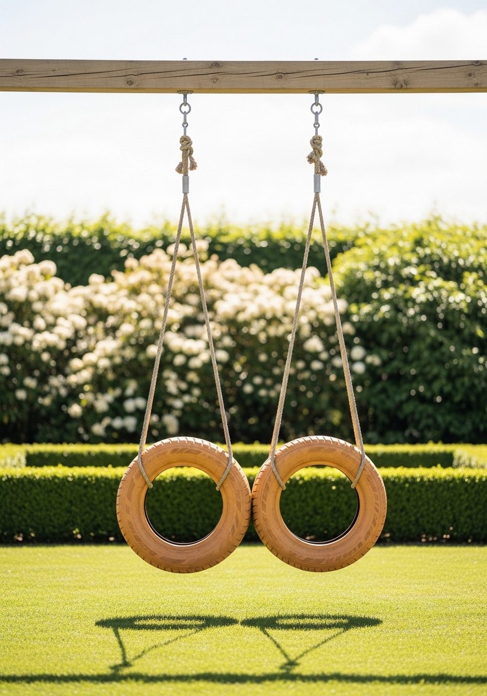 Double Tire Swing For Two