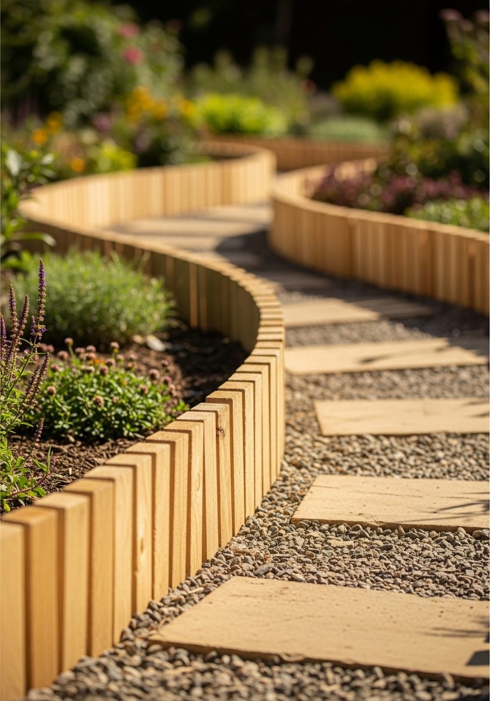 Pallet Pathway Edging & Border