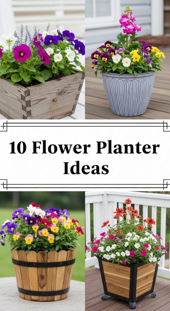 Flower Planter Ideas
