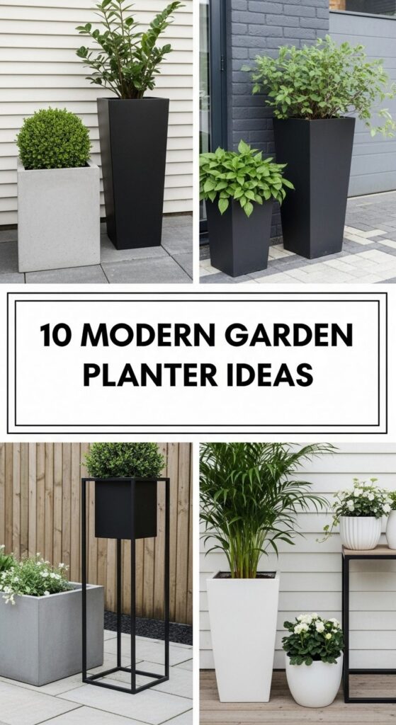 Modern Garden Planter Ideas