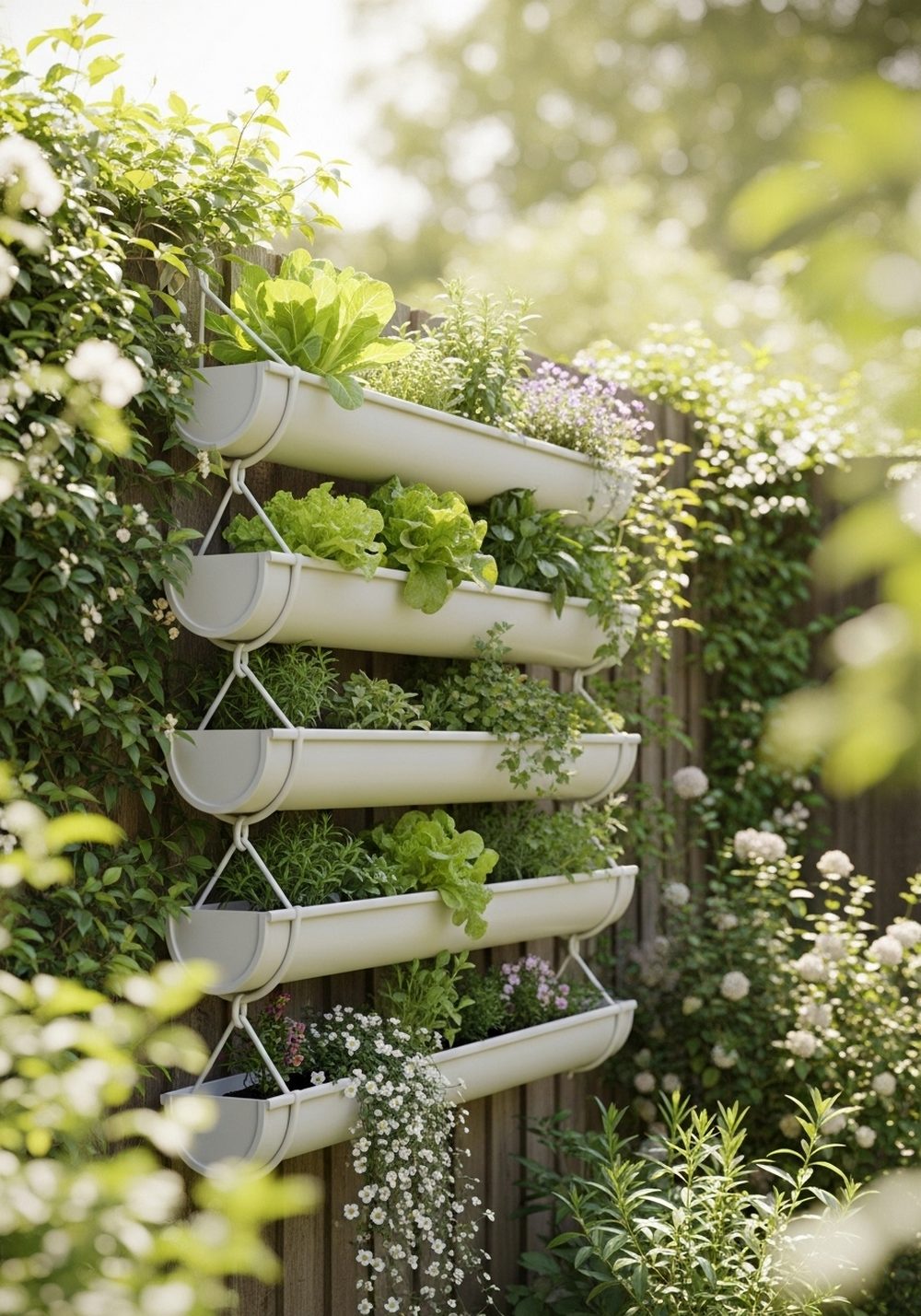 Hanging Gutter Planter