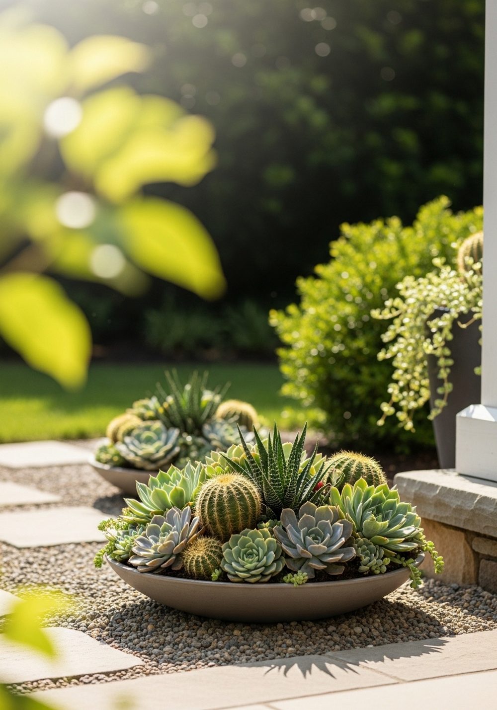 Low Bowl Succulent Planters