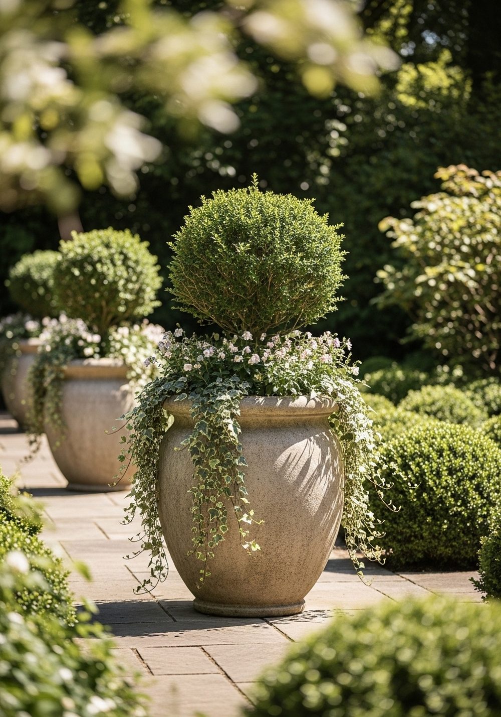 Stone Planters For A Timeless Garden Look